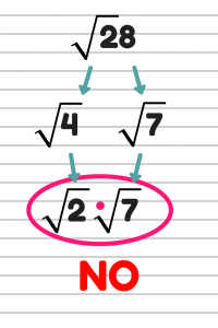 Simplifying Radicals